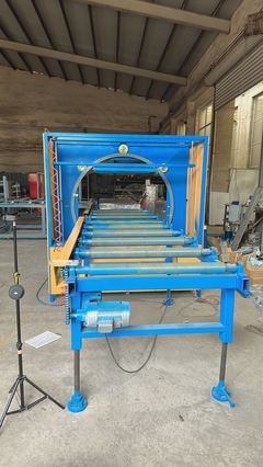 拓新定制款自動輪胎打包機 堅固耐用，助力高效生產(chǎn)